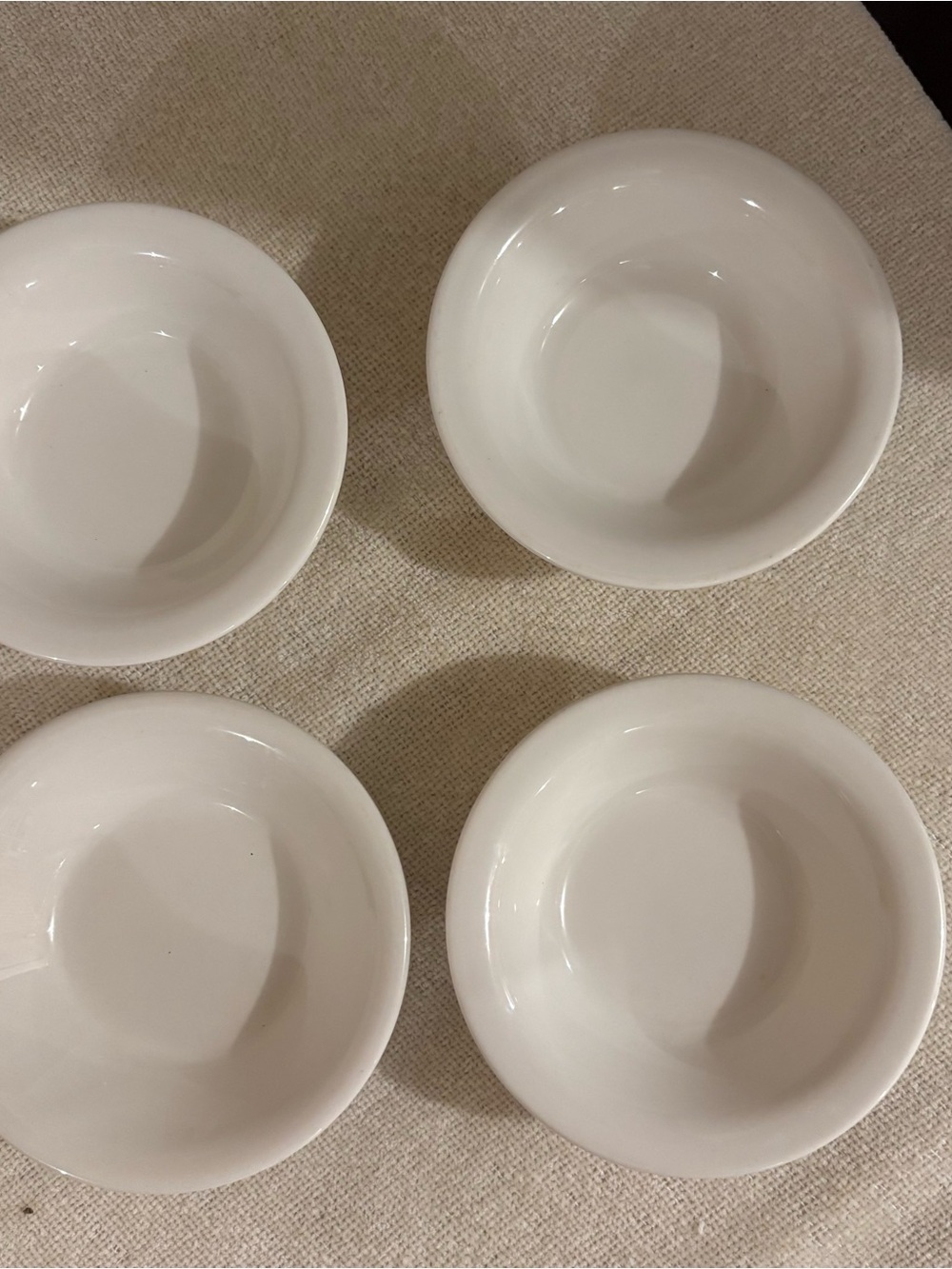 Vintage Buffalo China by Oneida. Set of 4